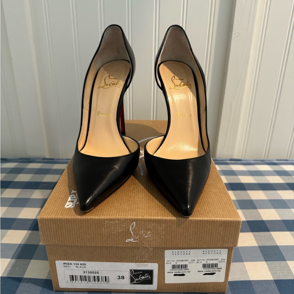 Christian Louboutin Iriza 100mm pumps.